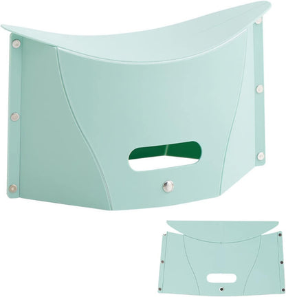 Ultralight Folding Travel Stool & Airplane Footrest——Relief for Long Flights, Camping & Outdoor Waiting