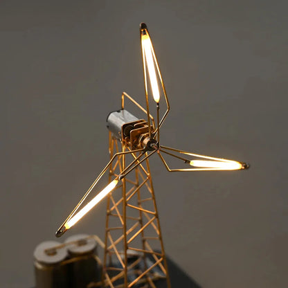 🎁 DIY Windmill Night Light – Creative DIY Gift for Kids & Adults