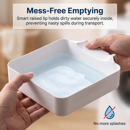 ✨🧺Keep Utility Room Floors Drier On Laundry Days - Washing Machine Drip & Drainage Tray💧