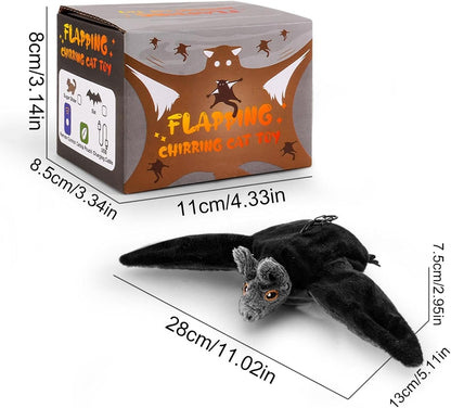 Interactive Electric Bat-Cat Toy🦇