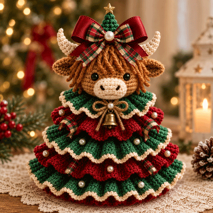 🔥LAST DAY 50% OFF - 🎄Crochet Animal Christmas Tree DIY Kit – Stitch a Little Christmas Magic