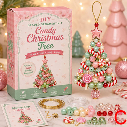 DIY Christmas Tree Beaded Ornament Kit