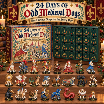 🎄24 Days of Odd Medieval Dogs🐶
