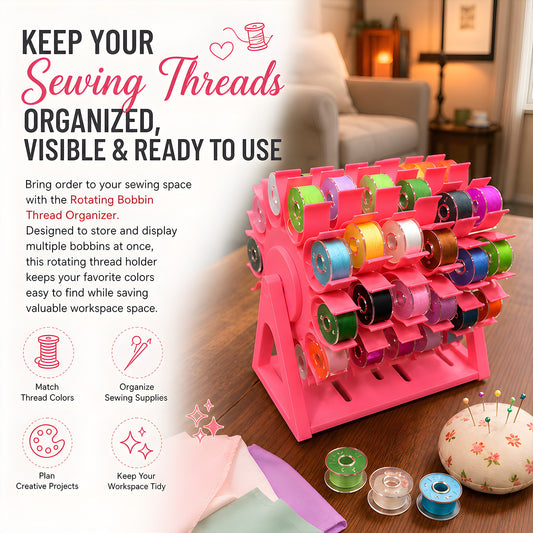 🧵Rotating Bobbin Thread Organizer