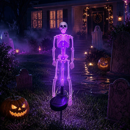 🔥Hot Sale - 49% OFF🎉Solar Skeleton YardStake