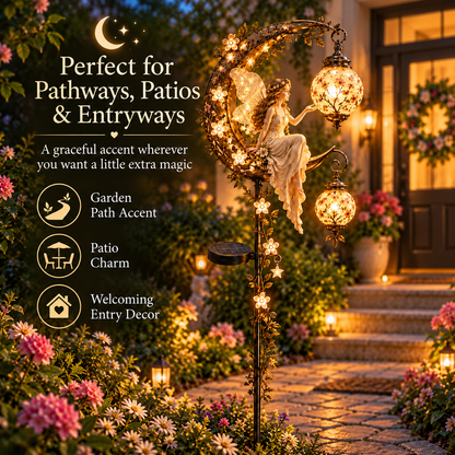 🧚‍♀️Last Day 49% OFF🌙 Moonlit Fairy Lantern™ – Solar Garden Stake Light ✨