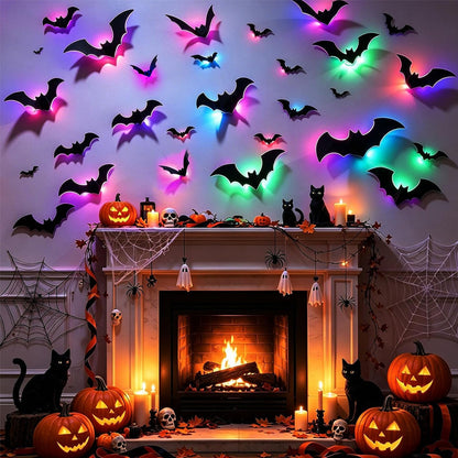 Halloween LED Flying Bat Decorations
