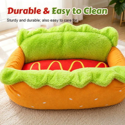 🐾Hot Dog Dog Bed