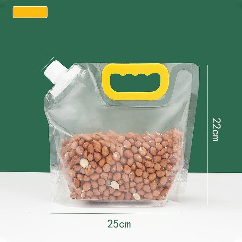 🌾Reusable Airtight Grain Storage Bags | Keep Your Food Fresh & Pantry Neat🔒