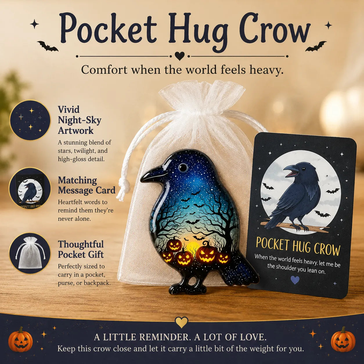 🔥Last day with huge discounts! 👻🖤Ghost Pocket Cards