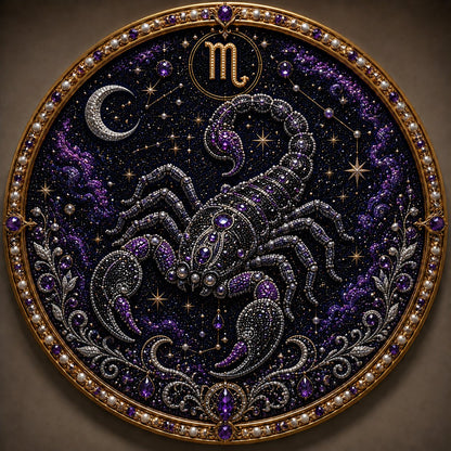🔥LAST DAY 50% OFF - ♈12 Zodiac Signs Pearl Art Kit — The Perfect Personalized Gift for Astrology Lovers🌙