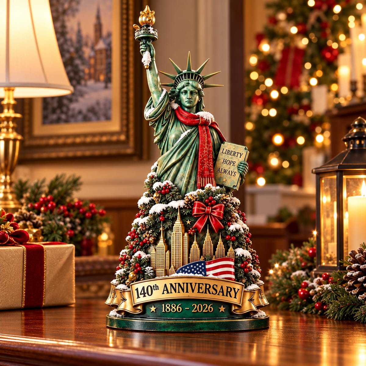 🇺🇸🎄Statue of Liberty 140th Anniversary Christmas Keepsake™ – 1886–2026
