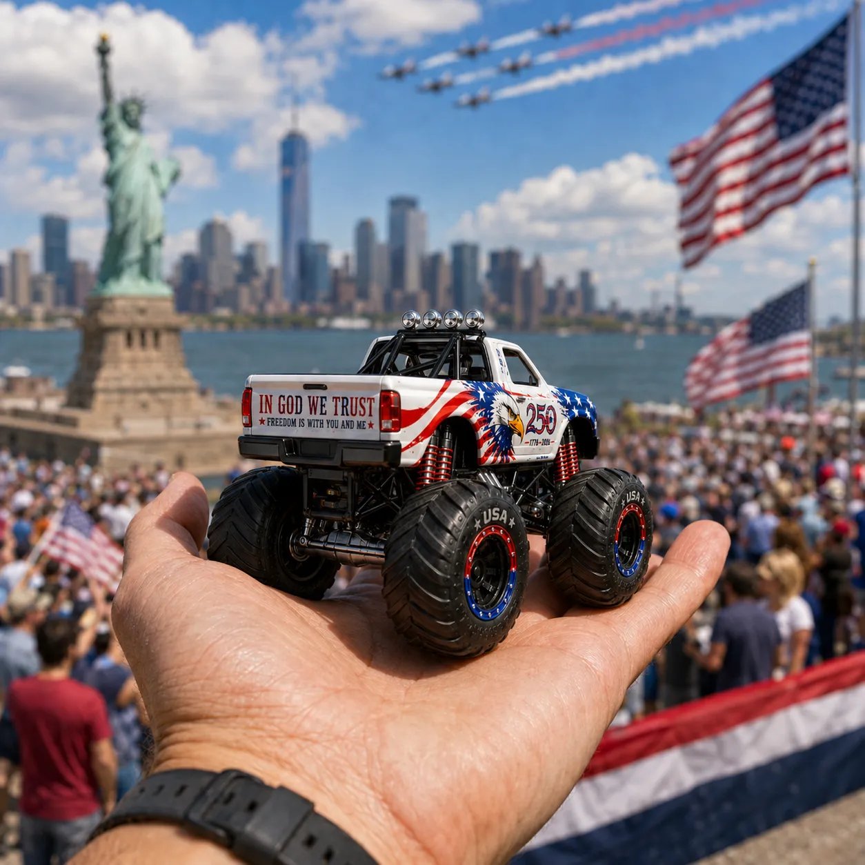Freedom Crusher 250th anniversary collectible gift