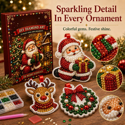 🔥Last Day 49% OFF - 🎄🎅 24 Christmas Ornaments To Make & Hang