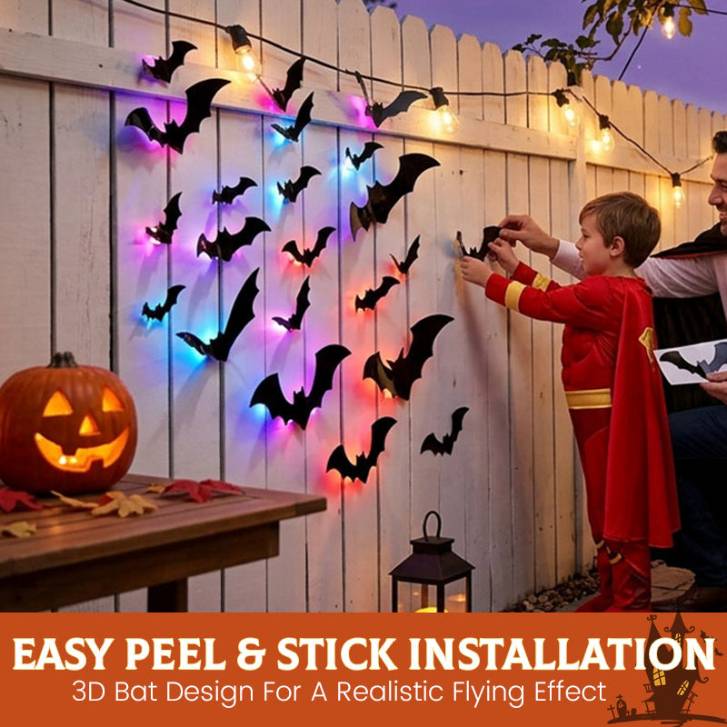 Halloween LED Flying Bat Decorations