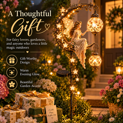 🧚‍♀️Last Day 49% OFF🌙 Moonlit Fairy Lantern™ – Solar Garden Stake Light ✨