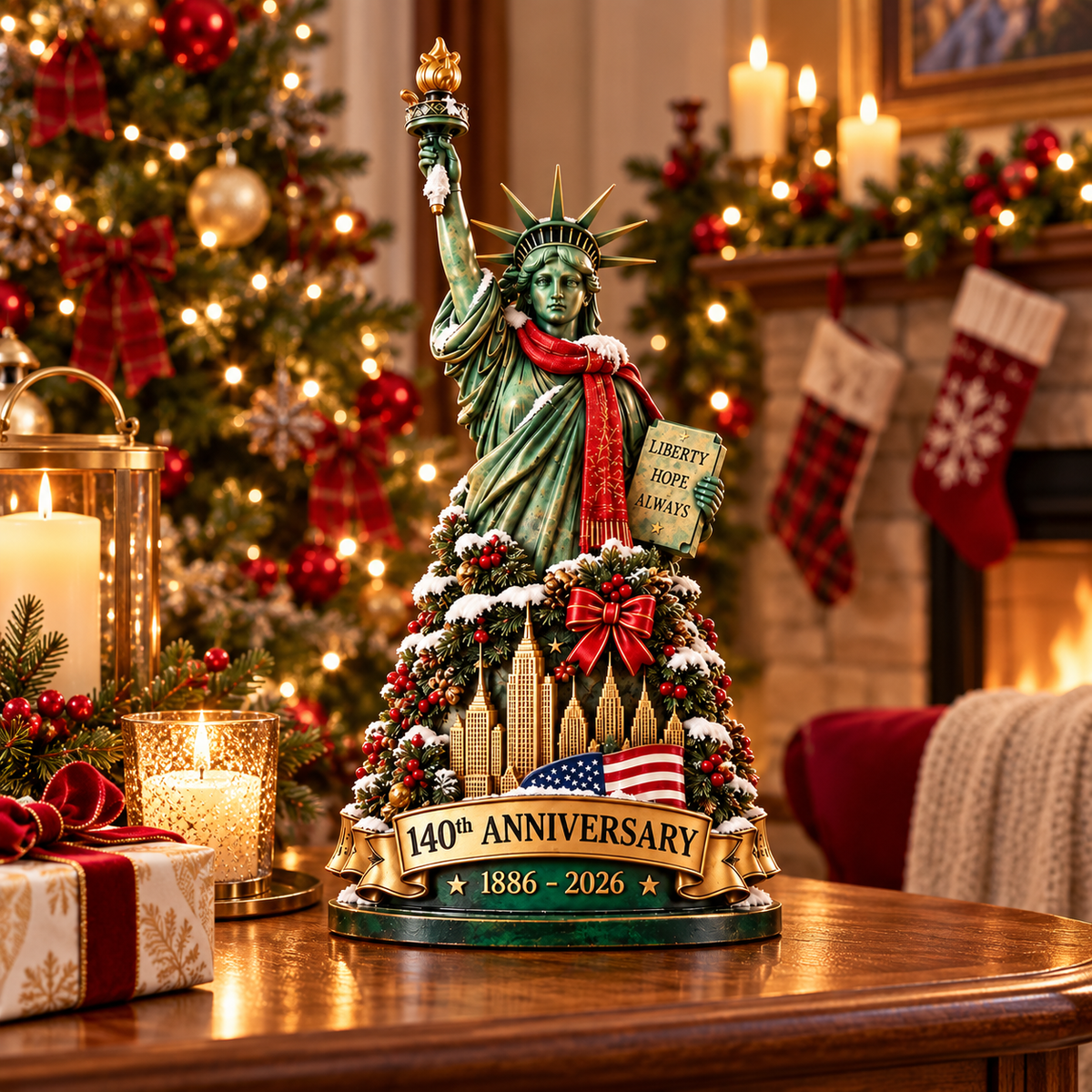 🇺🇸🎄Statue of Liberty 140th Anniversary Christmas Keepsake™ – 1886–2026