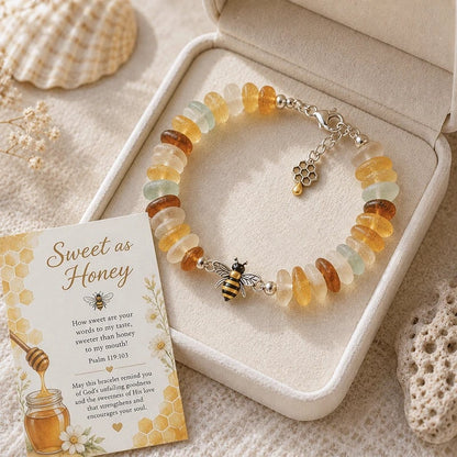 🔥Last Day 50% OFF - 🩵 Sea Glass Blessing Bracelet