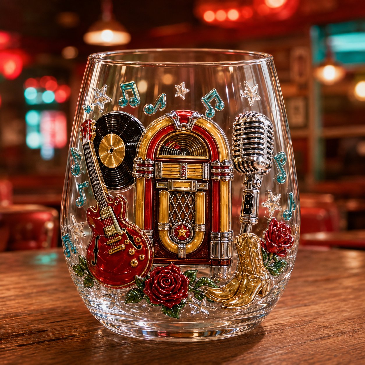 🤠 Queen of Country 1946–2026 3D Glass Collection | 8 Dolly-Inspired Country Designs with Raised Guitars, Butterflies, Boots, Florals & Vintage Music Details 🎸✨