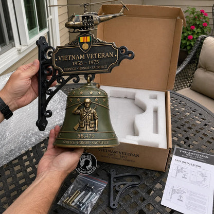 🔔 Last Day Promo: 50% OFF - Veteran Tribute Wall Bell