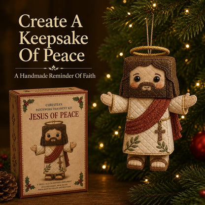 🔥HOT SALE🔥⏳ Last Day 49% OFF – ✝️ Beginner-Friendly DIY Christian Block Figure Patchwork Ornament Kit Collection | Complete Kit with Pre-Cut Fabrics, Padded Ornament Form & Step-by-Step Guide Included 💕