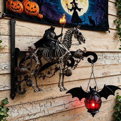 🔥HOT SALE🔥Halloween Decorative Wall Hook - Spooky Outdoor Metal Hanger For Porch & Garden Decor