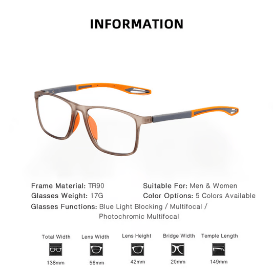 🏆Only $9.99 Last Day Promotion! - Multifocal Glasses | Smart Adaptive Technology