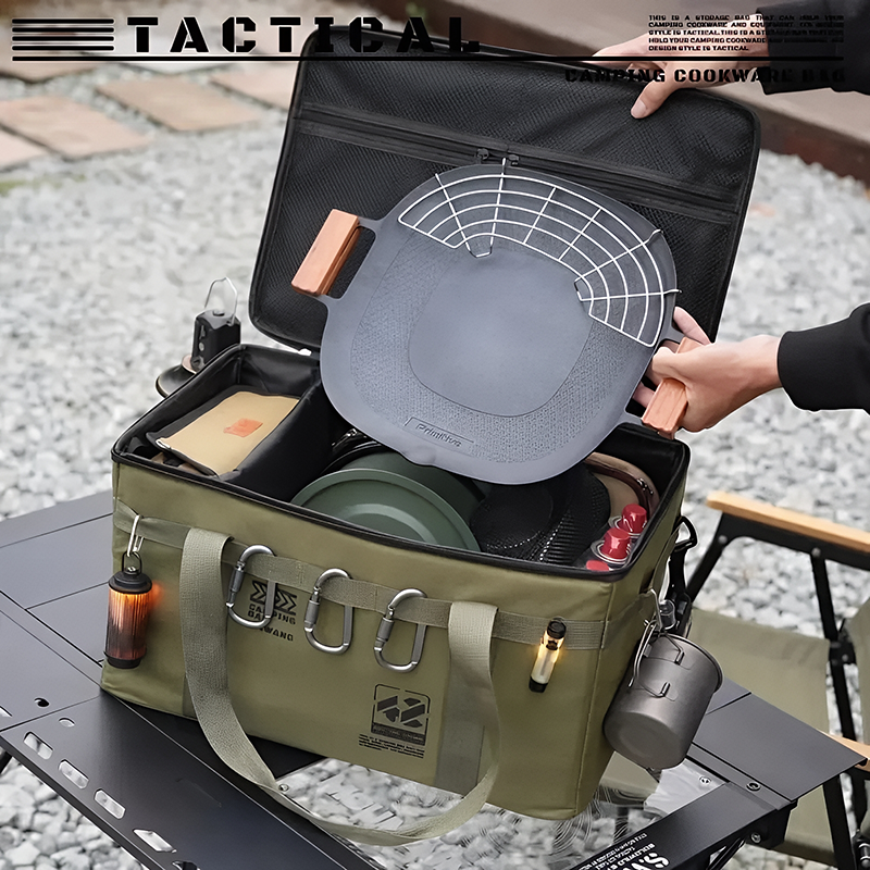 🔥Hot Sale 49% OFF🔥Large Capacity Outdoor Folding Storage Bag Waterproof Portable Camping & Picnic Organizer