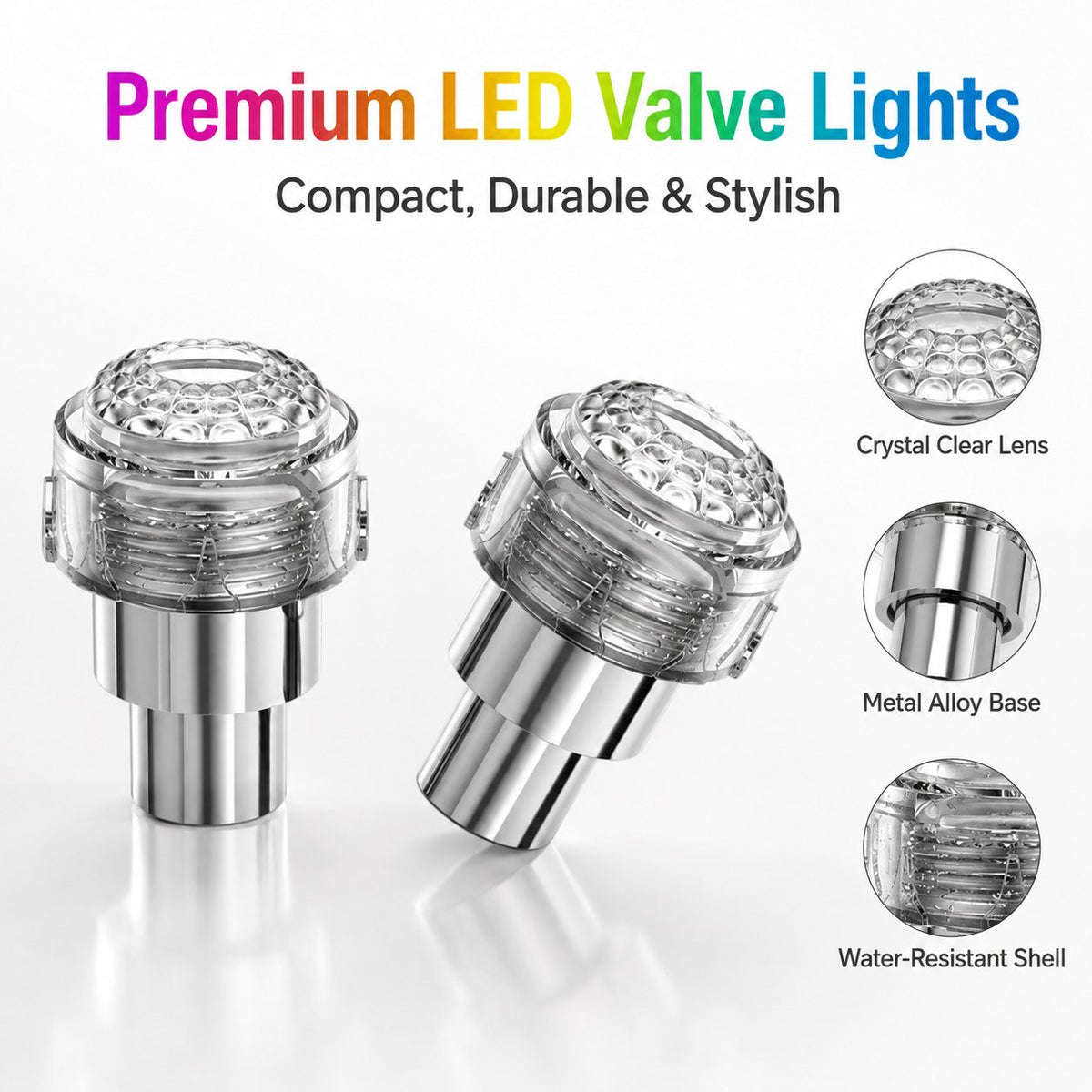 🔥Hot Sale - 49% OFF🔥LED Tire Valve Stem Lights