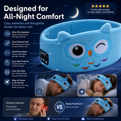 Kids' Bluetooth Headband Headphones