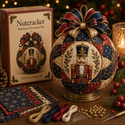 🎄Christmas Classics Patchwork Ornament DIY Kit🎁