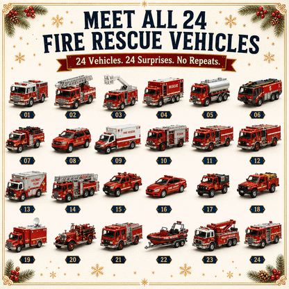 🚒Fire Rescue 24-Day Advent Calendar