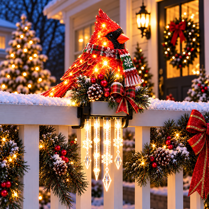 ☃️WinterGlow Snowman Icicle Light Decor