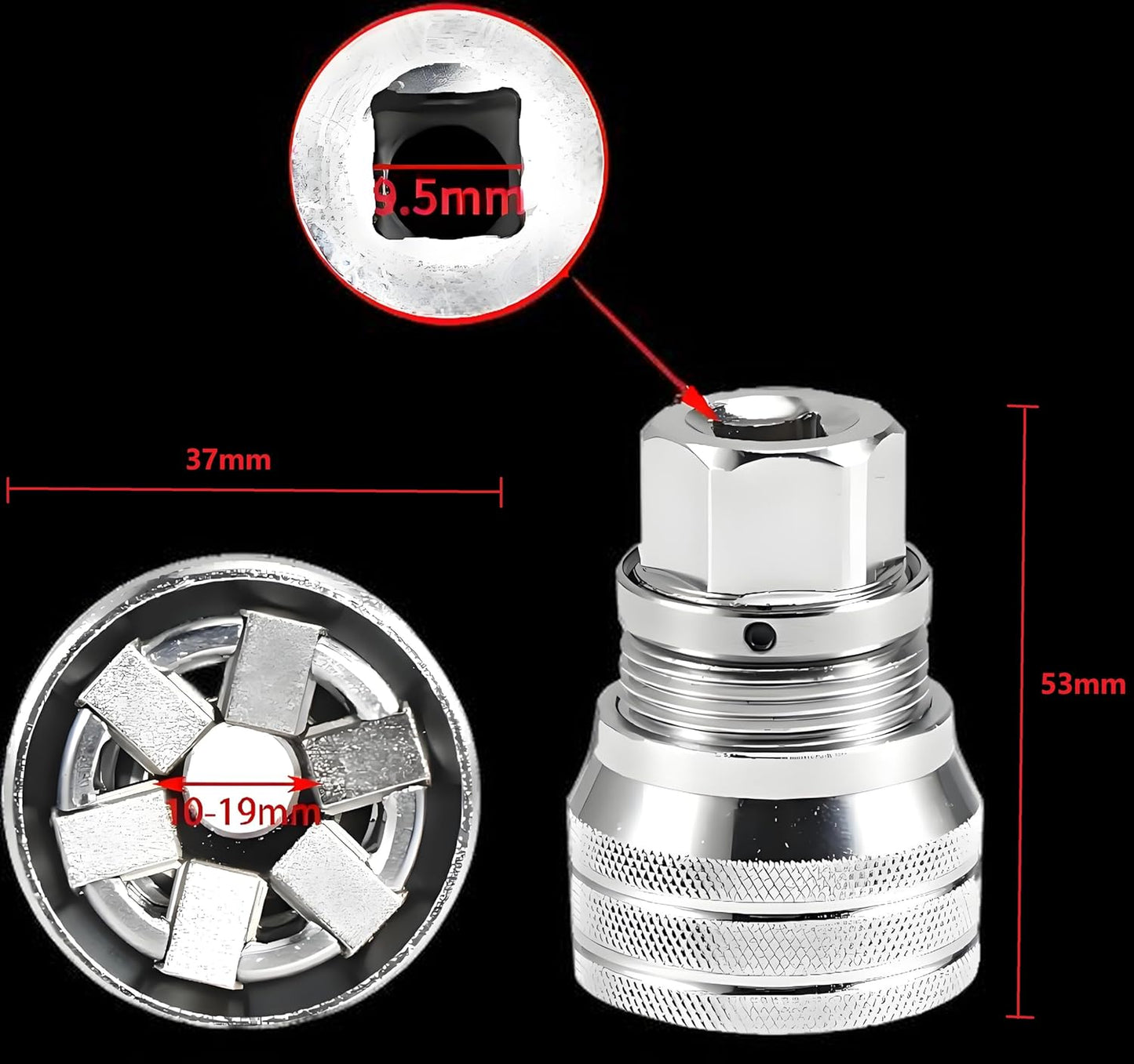 🔧Multi-Function Universal Socket Wrench Tool - Universal Maintenance Tool