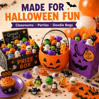 🔥Last Day 50% OFF - 🎃 30PCS Halloween Mochi Squishy Toys