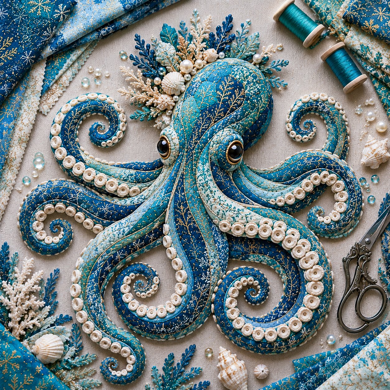 🔥LAST DAY 50% OFF - 🌊Ocean Patchwork DIY Kit