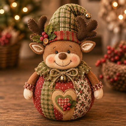 DIY Patchwork Fabric Character Doll Kit