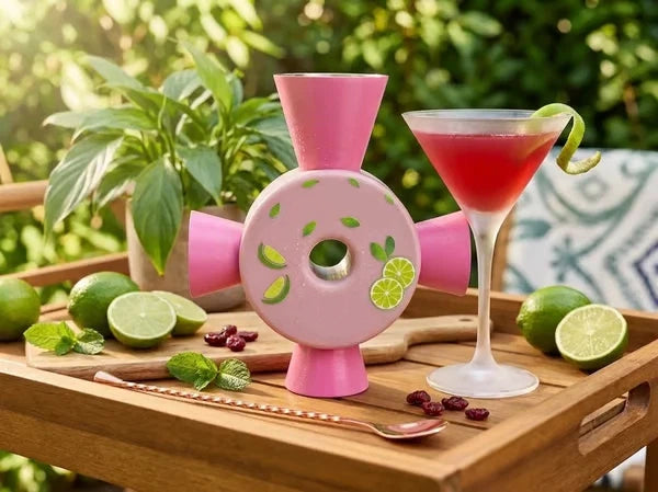 🍸The Home Bartender Cocktail Jigger – Perfect for Cocktail Lovers, Beginners & Anyone Ready to Mix Like a Pro 🍸