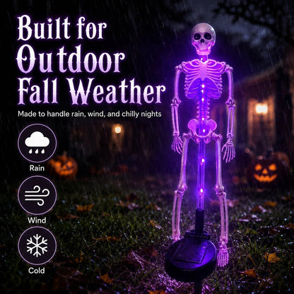🔥Hot Sale - 49% OFF🎉Solar Skeleton YardStake