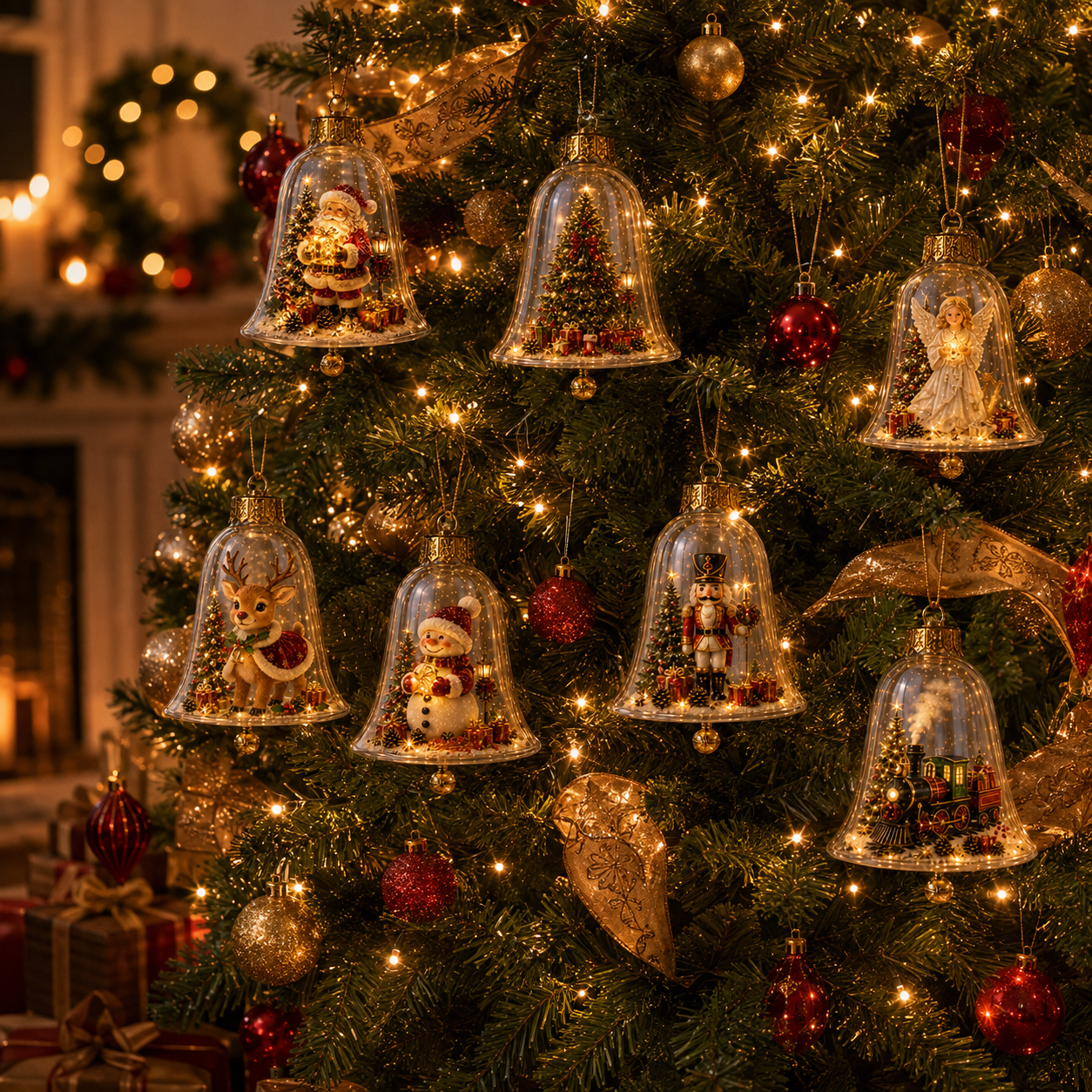 🔥 Limited Time 69% OFF🔔✨ Glowing Christmas Bell – A Magical Light-Up Holiday Decoration