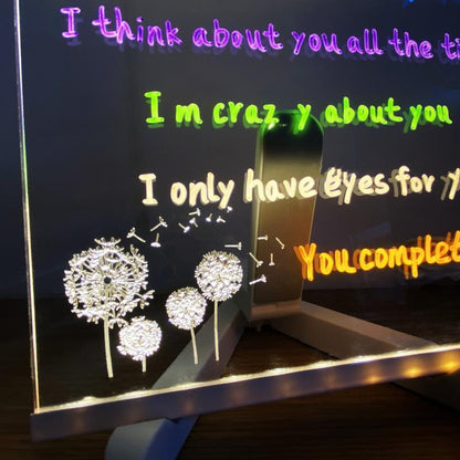 (🌲Early Christmas Sale🎁)-✨LED Note Board with Colors🎨