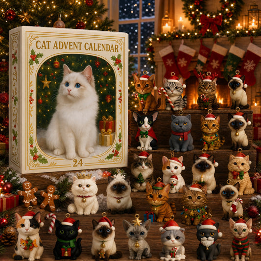 🐱 Cat Advent Calendar 2026 – 24 Days of Christmas Surprises for Cat Lovers & Pet Parents