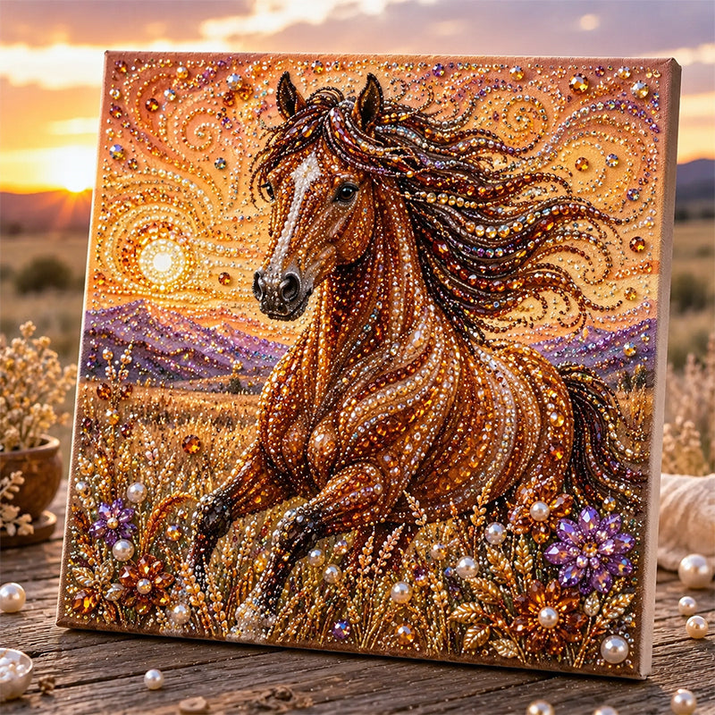 🥳2026 HOT SALE🥳💞50K+ SOLD!🦬🎨 50% OFF! Highland Cow Pearl Art DIY Kit – Relaxing craft, thousands of sparkling beads. Create stunning farmhouse artwork – a peaceful creative escape! 🏡✨