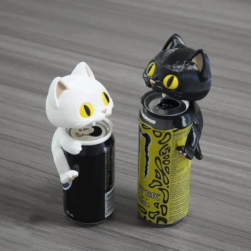 🐱 Cat Can Cover – The Cute Feline Drink Companion That Makes Every Sip More Fun