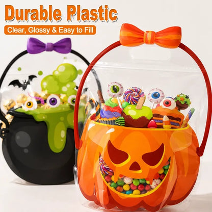 🎃 Halloween Goodie Bags – 10/30/50/100 Pcs Treat Bags 👻🧡