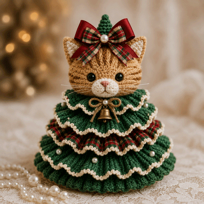 🔥LAST DAY 50% OFF - 🎄Crochet Animal Christmas Tree DIY Kit – Stitch a Little Christmas Magic