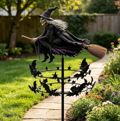 🔥Last Day 70% OFF 🧙‍♀️ The Enchanted Witch Garden Wind Spinner