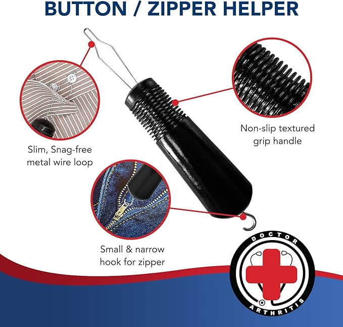 🔥Button Assist& Zipper Pull Device