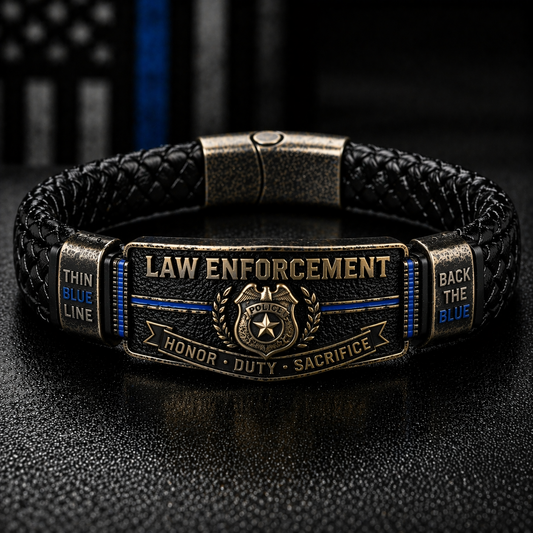 Law Enforcement Brotherhood Bracelet
