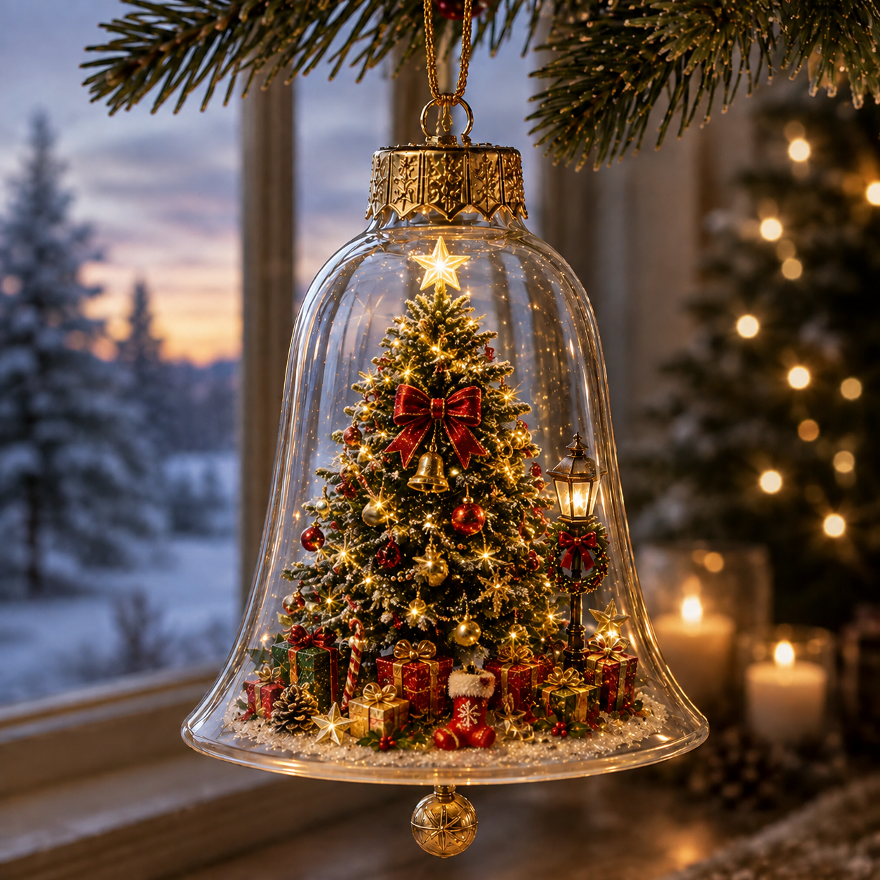🔥 Limited Time 69% OFF🔔✨ Glowing Christmas Bell – A Magical Light-Up Holiday Decoration